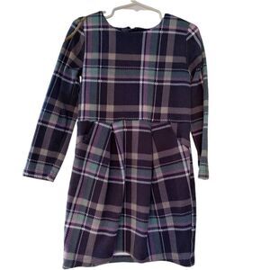 H&M plaid  girls dress